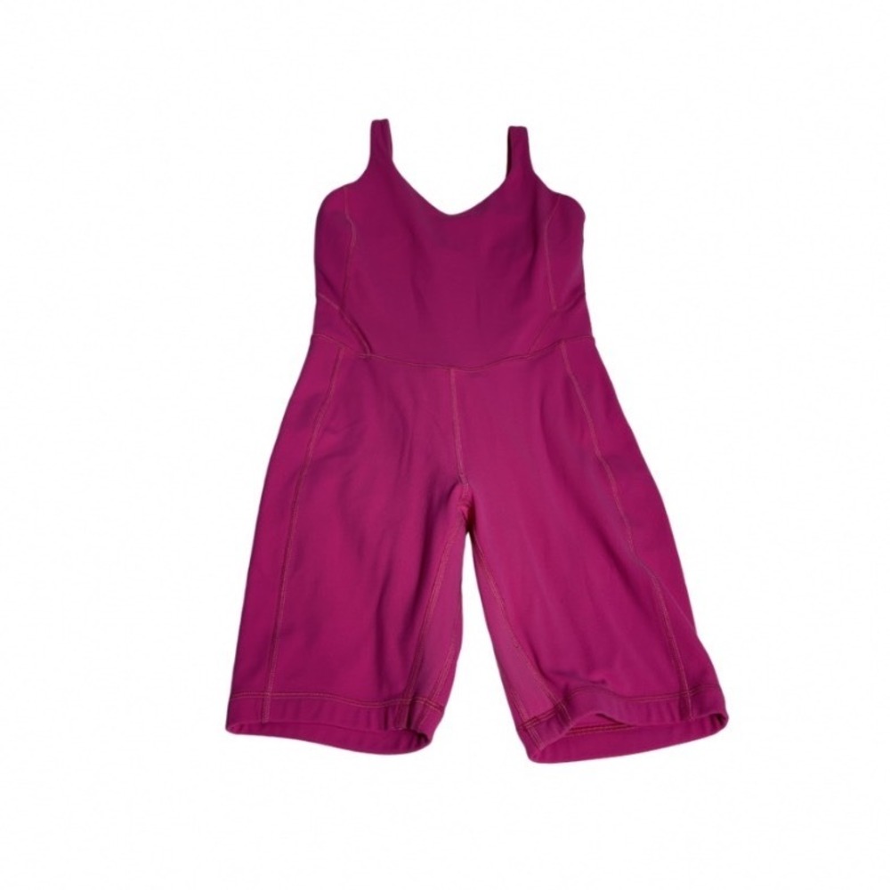 Lululemon Align Bodysuit 8" 'Sonic Pink'